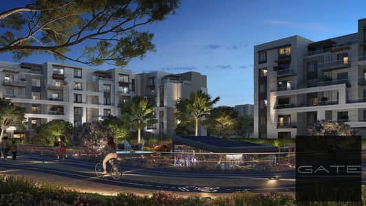 Finished apartment for sale in Badya October Compound - at a resale price and in a prime location with a landscape view