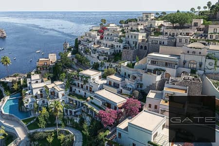 Chalet for sale in SouthMed North Coast – Super Lux finishing - Open lagoon view - Direct sea view