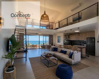 Loft apartment Kai Sokhna Loftapartment for Sale by Misr Italia | Beachfront Investment Opportunity | Stunning Sea View | Flexible Payment Plan