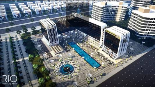 مكتبك على بعد دقيقه من مدخل العاصمه الاداريه على النهر الاخضر مباشره اوبن فيو البرج الايقونى