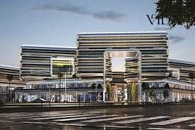 Top Investment Opportunity! 37 sqm ground-floor shop at The Cord Mall, 6 October, 10% down payment, installments up to 10 years.