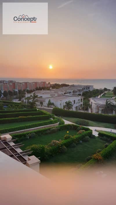 Upper Chalet Overlooking Sea Fully Furnished Pool View In La Vista 5 - Ain Sokhna