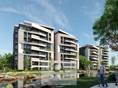 Apartment for sale in the heart of New Cairo with only a 3% down payment and a special discount in The Brooks compound - installments up to 10 years