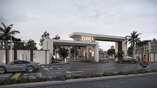 Own an apartment in Exora Compound in Hadayek October, a prime location just minutes from Al Wahat Road and Mall of Egypt.