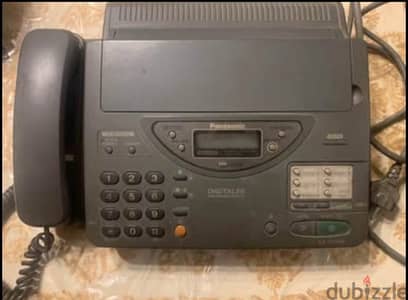 فاكس Panasonic و آلة طابعة و تليفون استعمال خفيف تم شراؤه من المانيا فاكس Panasonic و آلة طابعة و تليفون استعمال خفيف تم شراؤه من المانيا