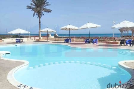 Chalet for sale, 50 sq m + 45 sq m garden, North Coast - Sea View (km 123 - 10% down payment)