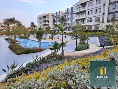 ready to move apartment pool view in galleria moon valley compound new cairo