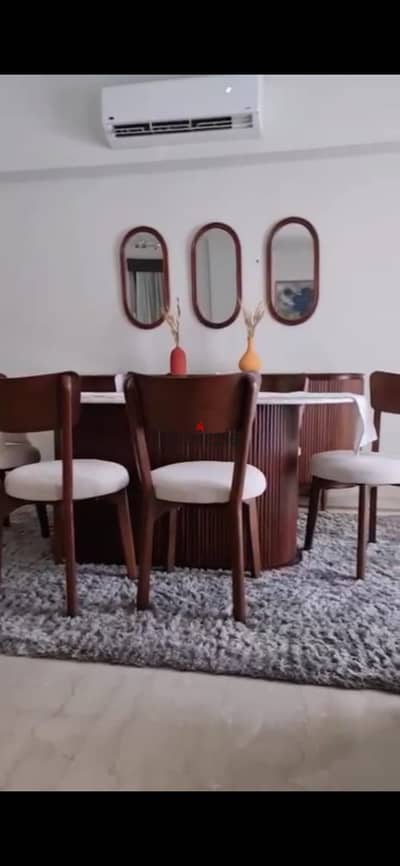 fully furnished apartment for rent 214 m 3 bedrooms in prime location in mivida compound