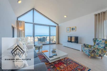 Chalet at Special price in Ain Sokhna, directly on sea Finished VIP with Hotel services Managed by Concorde El Salam, Over 10 years, next to LaVista 4