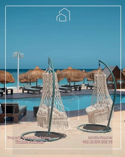 فيلا صف أول للبيع في Marseilia Beach 5 | حمام سباحة خاص | 5 غرف | موقع مميز