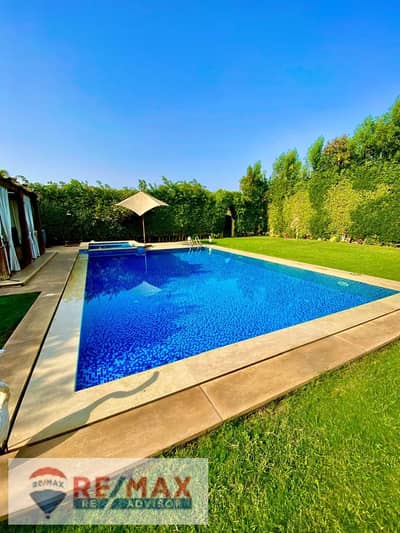 Fully Finished Villa with Private Swimming Pool for Sale (880 sqm) in Al Rabwa Compound - Sheikh Zayed