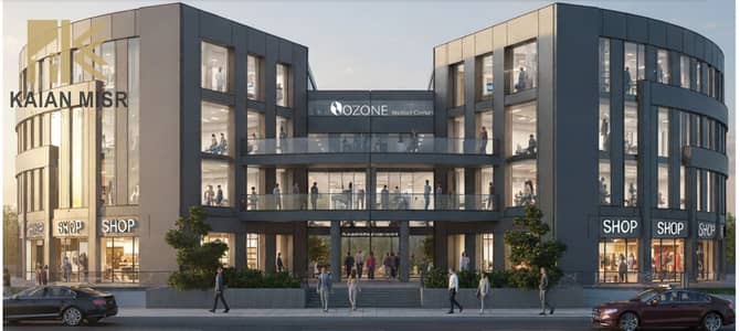 Clinic for sale in the finest neighborhoods of Al-Shorouk, the eighth district, villas next to Banque Misr. Delivery in one year with a 10% advance payment.
