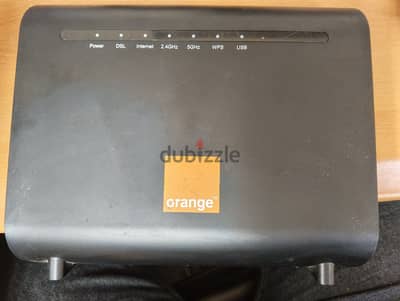 راوتر أورانج أرضي VDSL بمشتملاته للبيع