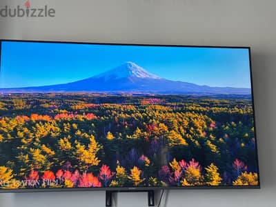 شاشة شارب 4K الترا hd  سمارت  google tv 55