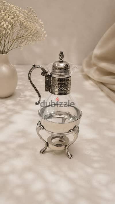 إبريق زجاجي جديييد   يمكن استخدامه لتقديم الشاي التركي أو القهوة