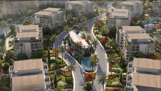 Apartment for sale inside Seven Compound, various sizes, 10% down payment and installments up to 9 years