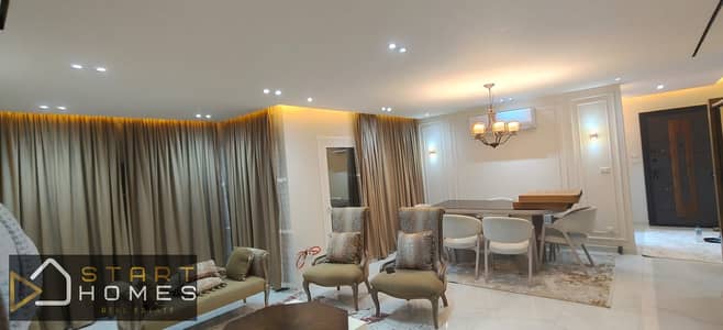 Furnished apartment for rent in Al Rehab City