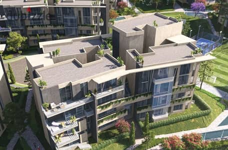 Two-bedroom apartment in West Leaves prime location next to New Giza.