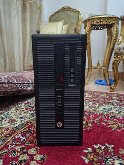 كيسة جيمنج ومونتاج HP Core i7 رامات 16GB كارت RX 570 وهارد 2TB+SSD