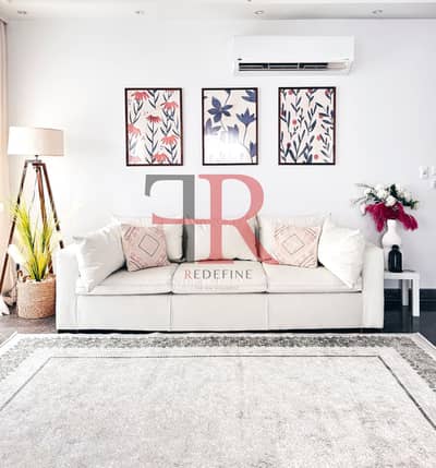 Apartment for rent with private garden fully furnished  in hyde park compound new cairo
