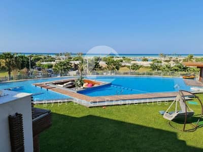 Prime location pool and landscape view fully finished downpayment and installments ground condo with garden for sale in Hacienda Bay North coast