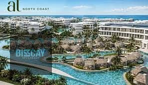 Chalet at the lowest price on the North Coast, fully finished and directly on the lagoon, with installments over 10 years