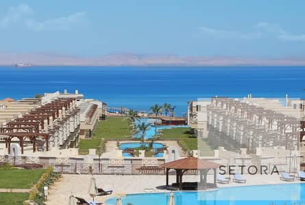 شاليه باطلالة Sea View داخل قرية Blue Blue العين السخنة، بجوار لافيستا. استلام فوري وموقع مميز يجمع بين الهدوء والرفاهية للاستمتاع بأجمل أوقاتك على ال