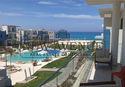 شقه فندقيه مفروشه بالكامل فى فوكا باى الساحل Fouka Bay North Coast تطل على البحر و اللاجون مباشره