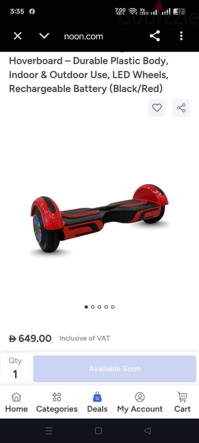 shard Balancing Hoverboard