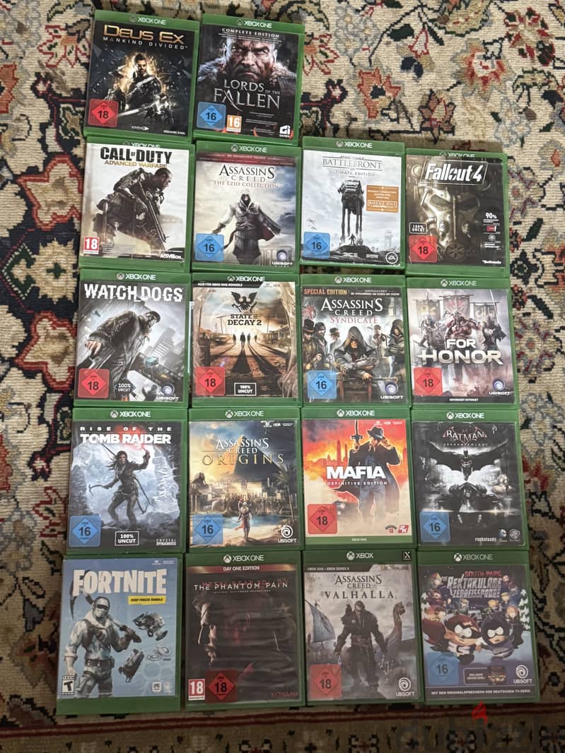 Xbox one games 1