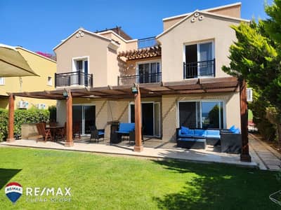 on sea view direct finished villa for rent with AC's at Mountain View Ras elhekma