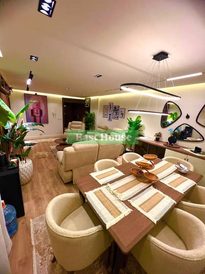 For sale in Madinaty: Ultra-super-lux finished apartment with smart system fully furnished at a bargain price.