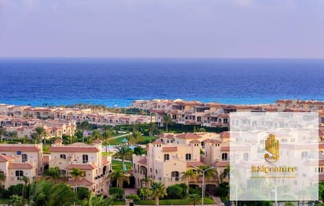 For sale and immediate occupancy Fully finished chalet with a sea view in La Vista Sukhna