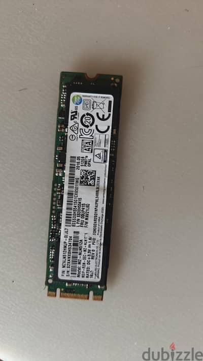 M. 2 SSD 512