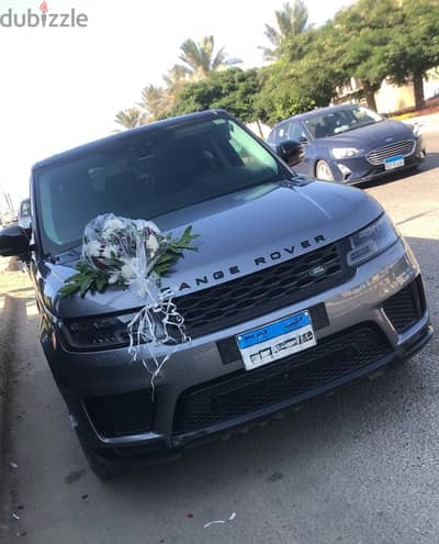 رانج روفر سبورت 2021 للزفاف بالسائق شاملة كل شئ