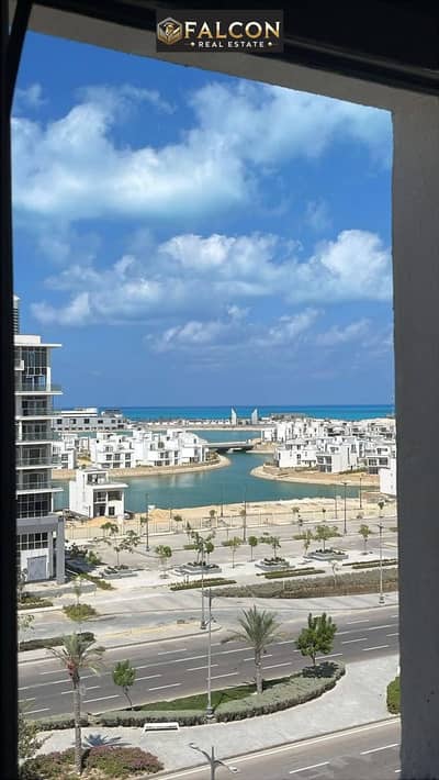 ادفع مقدم 670الف !! . . و استلم فوري شالية متشطب فيو علي الابراج و البحر ف مزارين العلمين الجديدة الساحل الشمالي MAZARINE NORTH COAST