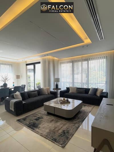 ready to move greenery view fully finished apartment for sale infront of AUC near hyde park and golden square and fifth square and palm hills
