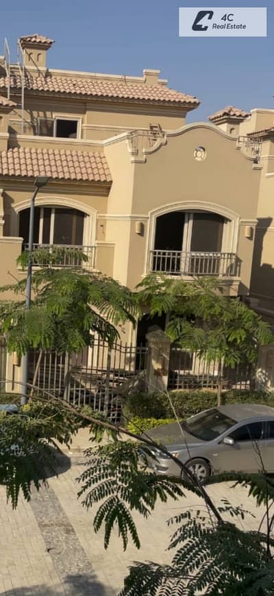 توين هاوس فيلا 311 م برايم لوكيشن استلام فوري 4 نوم في كومبند الباتيو اورو نيو كايرو التجمع الخامس  Al Patio Oro Compound New Cairo Fifth Settlement