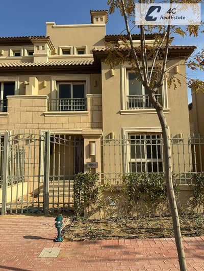 توين هاوس فيلا 311 م برايم لوكيشن استلام فوري 4 نوم في كومبند الباتيو اورو نيو كايرو التجمع الخامس  Al Patio Oro Compound New Cairo Fifth Settlement
