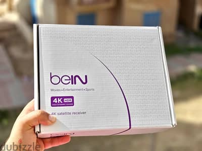 رسيفر beIN sports 4k جديد متبرشم + اشتراك كاس العالم
