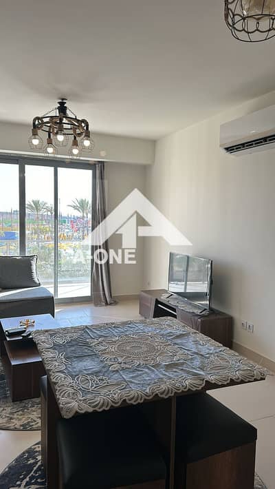 شاليه للايجار فيو مفتوح في مراسي ليا المساحة 105 متر في lea Marassi الساحل الشمالي north coast سيدي عبد الرحمن بالقرب من مارسيليا بيتش