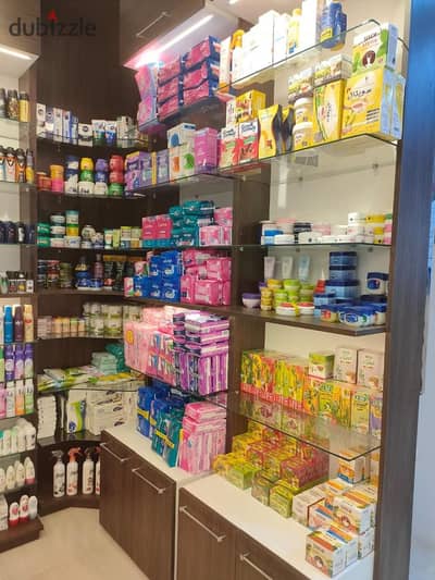 صيدلية للايجار ش رئيسى زهراء المعادى متشطبة