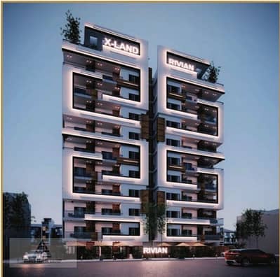 149 sqm apartment for sale in Rivian Tower, Zahraa El Maadi, New Degla. Prime location near services and main roads with a modern design and excellent