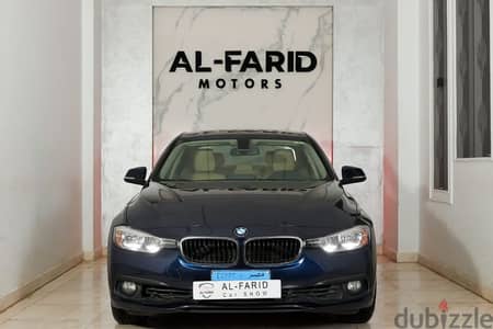 عربيه كسر زيرووووو  60.000 الف كيلووووو صيانات توكيل   BMW 318i 2017