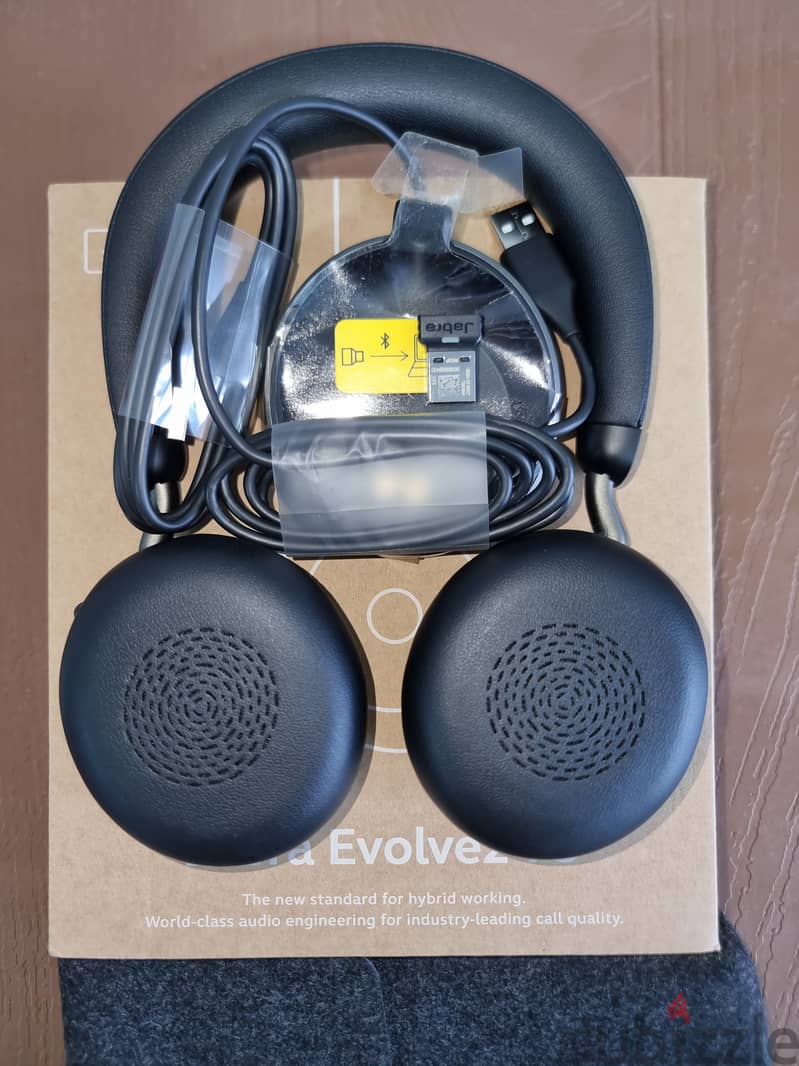 Jabra Evolve2 75 Wireless Headset 1
