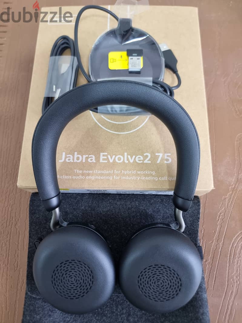 Jabra Evolve2 75 Wireless Headset 3