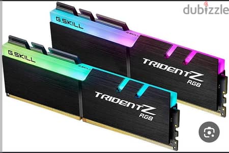 Ram 16 ( 2x8 ) 3600 mhz cl 16  gskill trident z