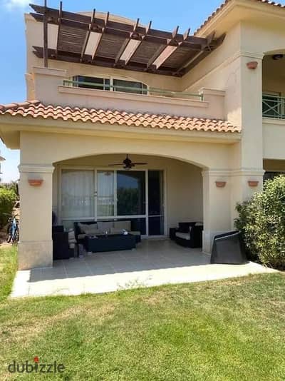 Ground floor chalet with garden, ready for inspection and accommodation in installments in Ain Sokhna, La Vista Gardens Village