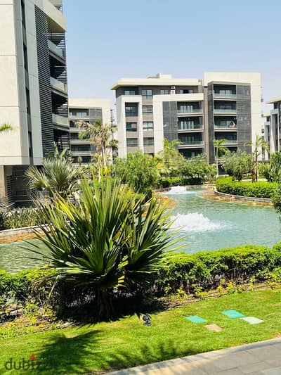 Fully Furnished Ground Floor Apartment with 40m Private Garden | Direct Lake View | Privado Madinaty