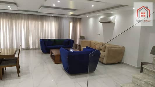 Ultra ultra high modern furnished apartment duplex for rent in sarayat el maadi